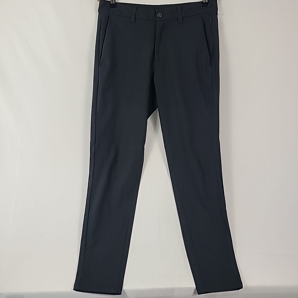 Lululemon Men's Commission Pant Slim Fit Warpstreme 32" Obsidian Sz 32x31